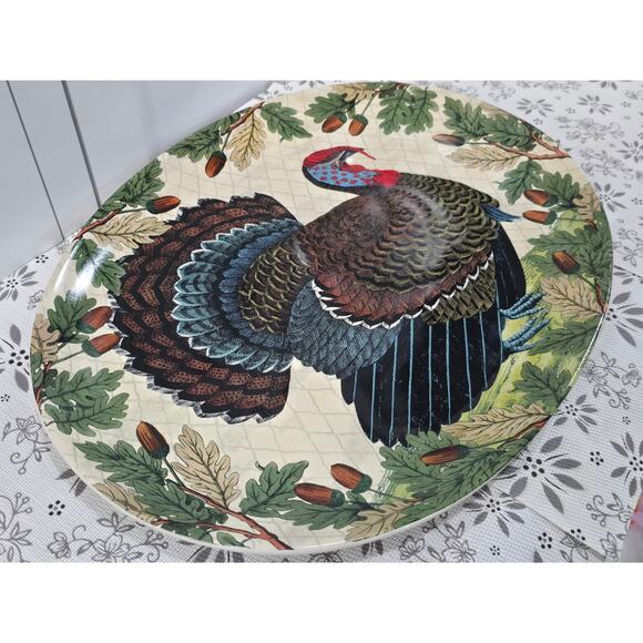 NWT John Derian 2024 Turkey Stoneware Serving Platter – Holiday Collectible - Picture 10 of 10